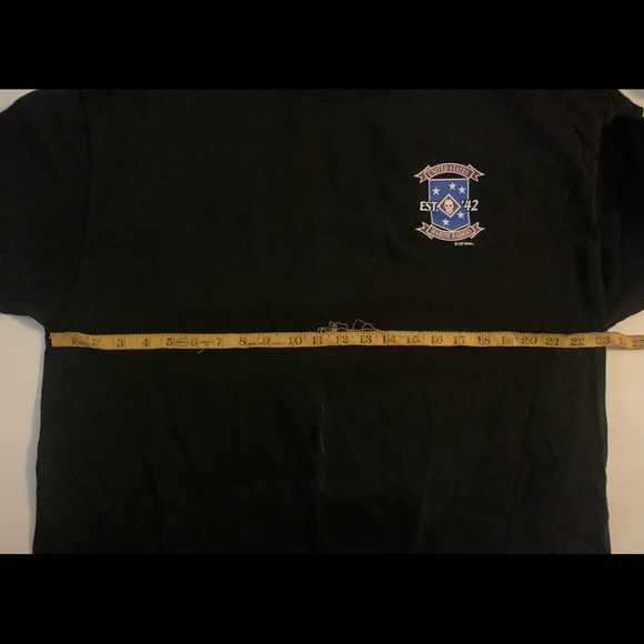 7.62 Design United States marine Raiders double-sided graphics T-shirt XL Skull - Picture 7 of 8